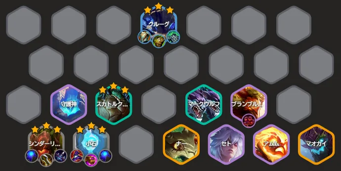 บอร์ดเลเวล 8 พร้อมตัวเลือกเสริม Gnar / Sett / Amumu / Maokai