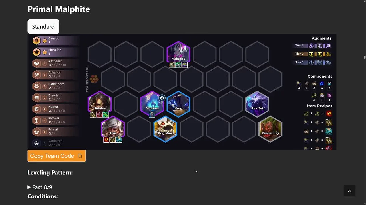 บอร์ด Primal Malphite