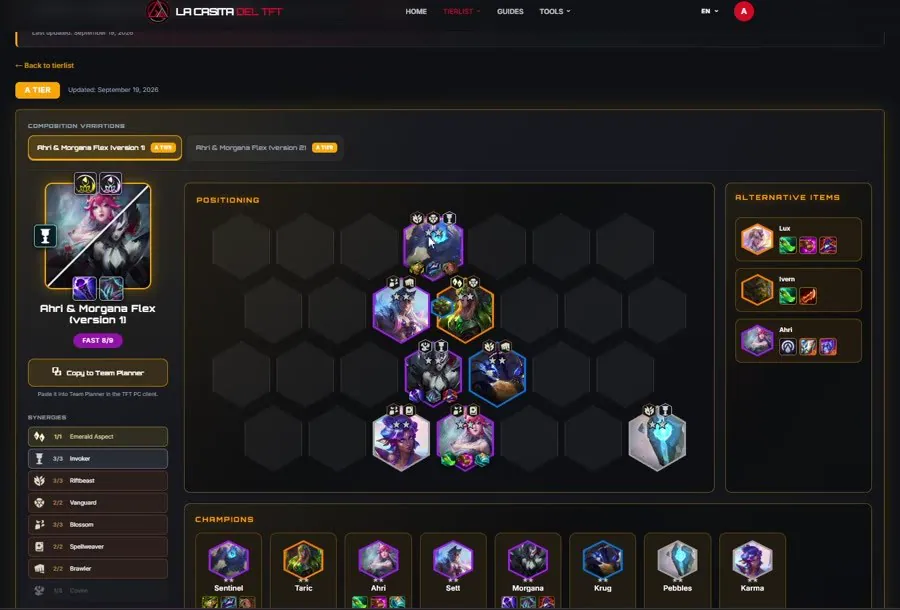 บอร์ด Ahri & Morgana Flex ที่ 14:35