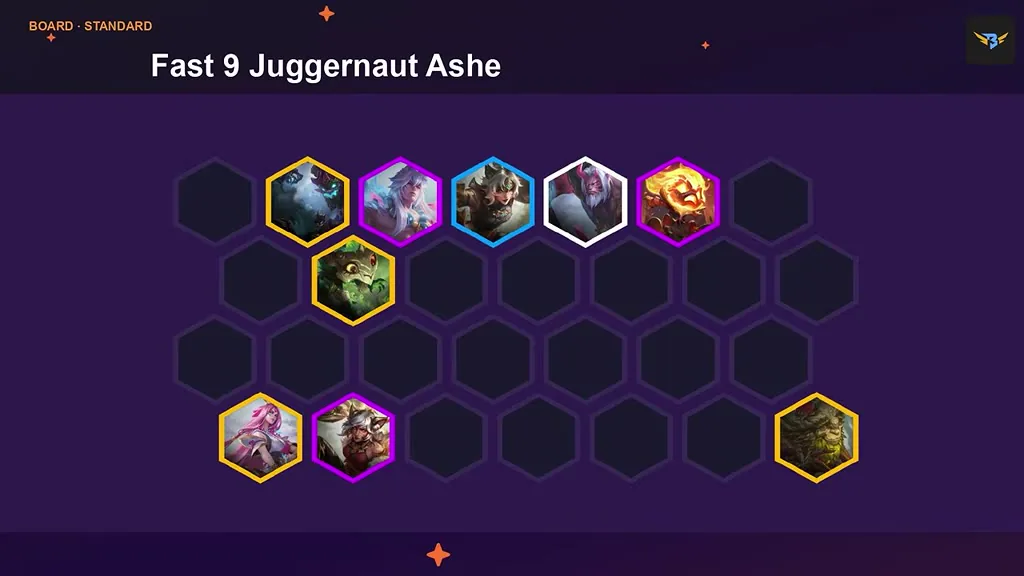 สไลด์บอร์ด Fast 9 Juggernaut Ashe ที่ 4:52 (สไลด์ไม่มีป้ายชื่อยูนิต)