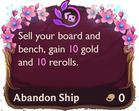 การ์ด Abandon Ship
