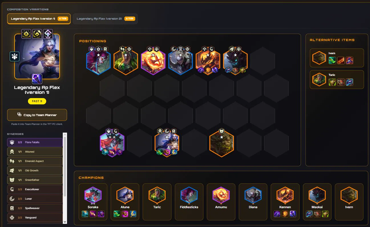 บอร์ด Legendary AP Flex เวอร์ชัน 1
