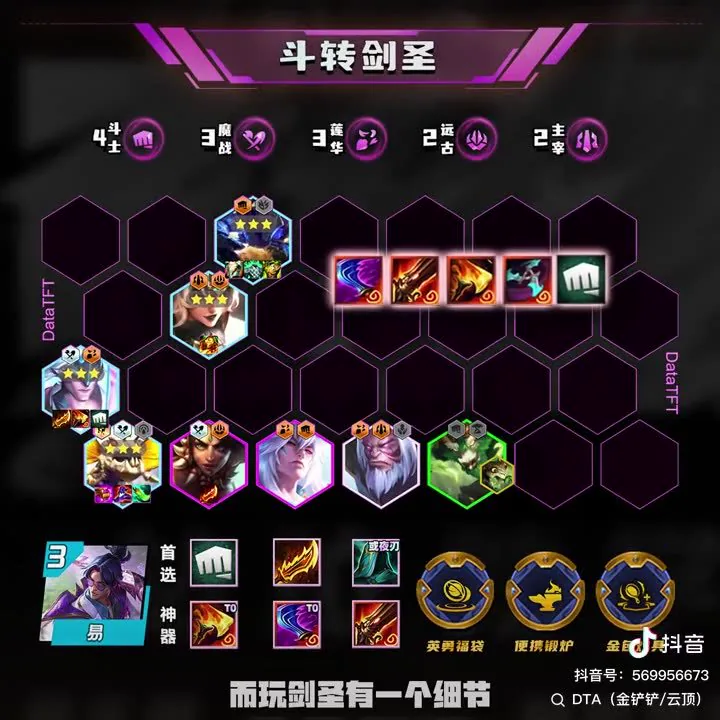 แบนเนอร์คอมพ์ Douzhuan Master Yi