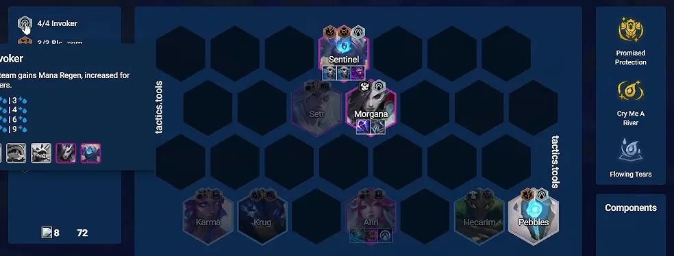 บอร์ด Invoker Ahri
