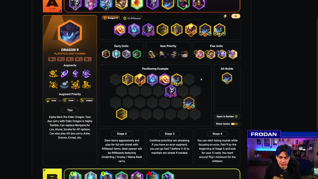 บอร์ด Dragon 9 ตอนปิดเกม — จากคลิป TFT Academy นาที 24:00